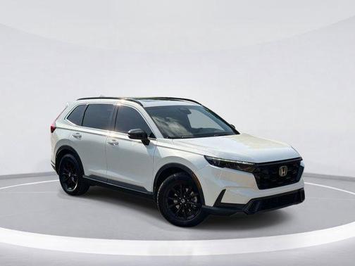 Platinum White Pearl 2024 Honda CR-V Hybrid Sport