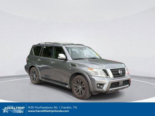 Gun Metallic 2020 Nissan Armada Platinum
