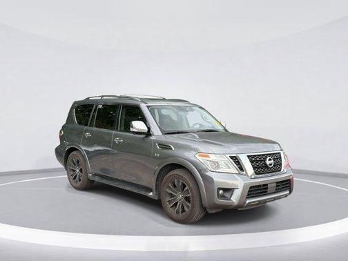 Gun Metallic 2020 Nissan Armada Platinum