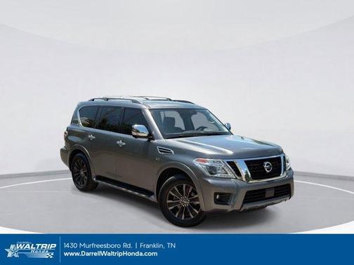 Gun Metallic 2020 Nissan Armada Platinum