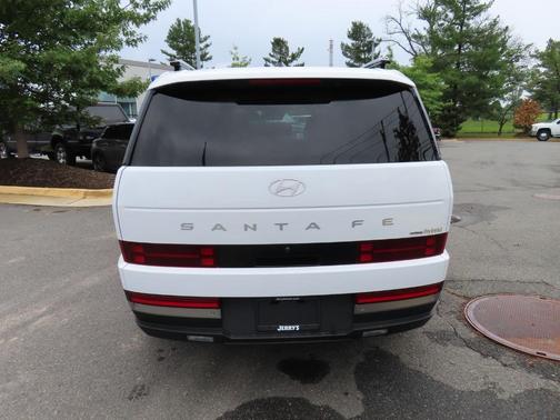 White 2025 Hyundai SANTA FE HEV Limited