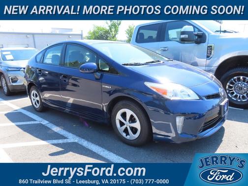 Nautical Blue Metallic 2015 Toyota Prius Three