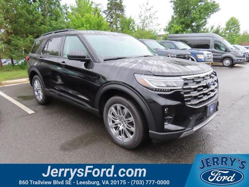 Agate Black Metallic 2026 Ford Explorer Active