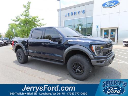 Antimatter Blue Metallic 2023 Ford F-150 Raptor