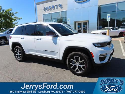 Bright White Clearcoat 2025 Jeep Grand Cherokee Limited