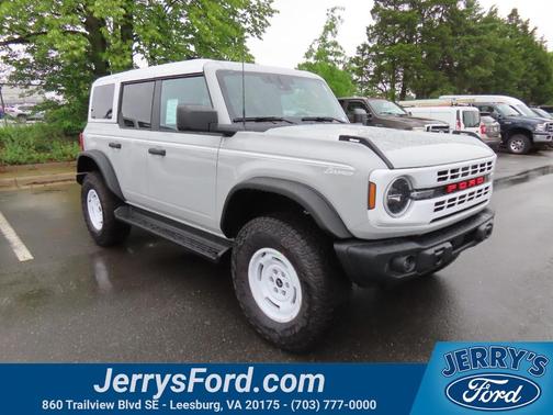 Avalanche Gray 2026 Ford Bronco Heritage Edition