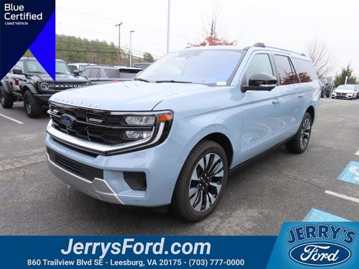 Gray Metallic 2025 Ford Expedition Max Platinum