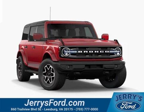 Ruby Red Metallic Tinted Clearcoat 2026 Ford Bronco Outer Banks