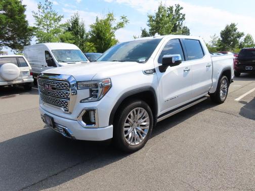 White Frost Tri-Coat 2019 GMC Sierra 1500 Denali
