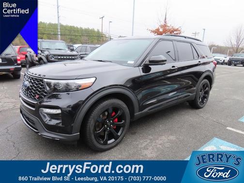 Agate Black Metallic 2023 Ford Explorer ST