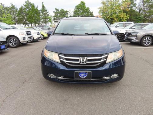 Blue 2014 Honda Odyssey EX-L
