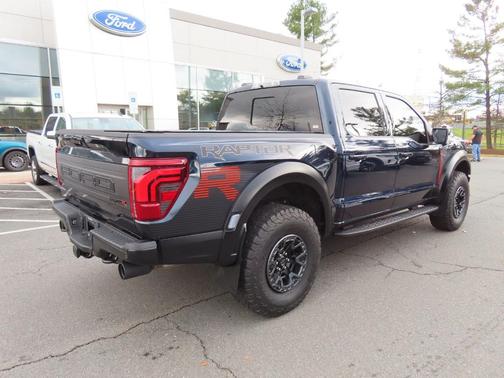 Antimatter Blue Metallic 2024 Ford F-150 Raptor