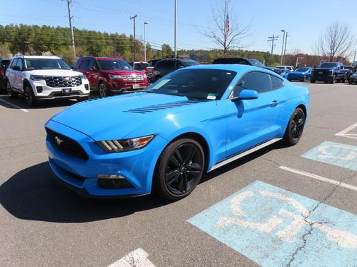 Grabber Blue 2017 Ford Mustang EcoBoost Premium