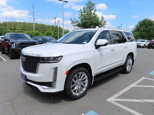 Crystal White Tri-Coat 2021 Cadillac Escalade Premium Luxury