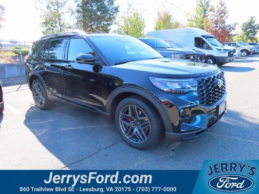 Agate Black Metallic 2026 Ford Explorer ST