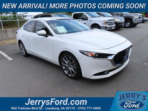Snowflake White Pearl Mica 2019 Mazda Mazda3 FWD w/Select Package