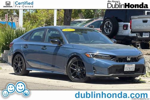 Blue Lagoon Pearl 2025 Honda Civic