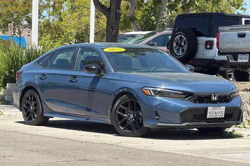 Blue Lagoon Pearl 2025 Honda Civic