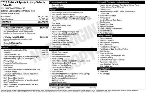2023 BMW X5 xDrive40i