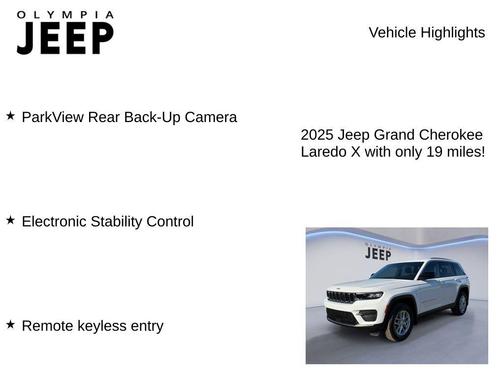 2025 Jeep Grand Cherokee Laredo