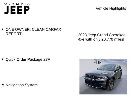 2023 Jeep Grand Cherokee 4xe Base