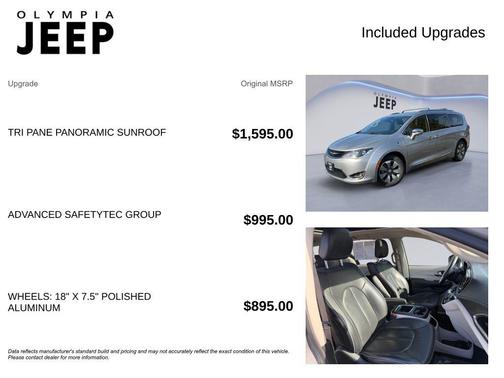 2018 Chrysler Pacifica Hybrid Limited