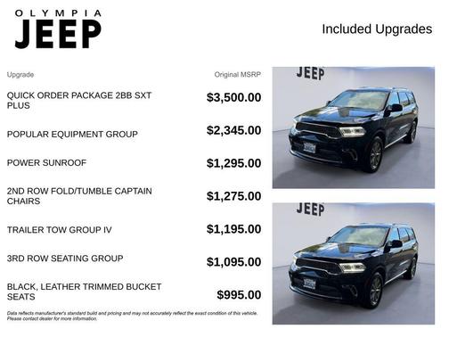 2021 Dodge Durango SXT Plus