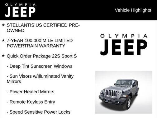 2020 Jeep Wrangler Unlimited Sport