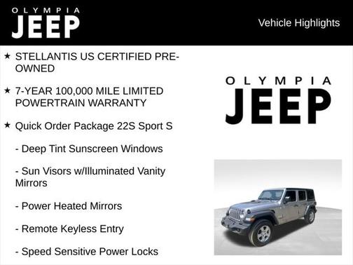 2020 Jeep Wrangler Unlimited Sport