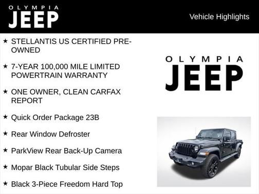 2022 Jeep Gladiator Sport