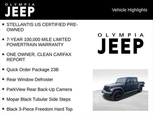 2022 Jeep Gladiator Sport