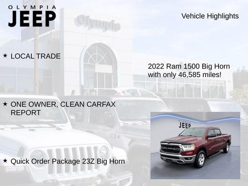 2022 RAM 1500 Big Horn/Lone Star