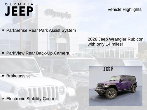 2026 Jeep Wrangler Rubicon