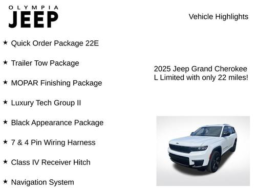 2025 Jeep Grand Cherokee L Limited