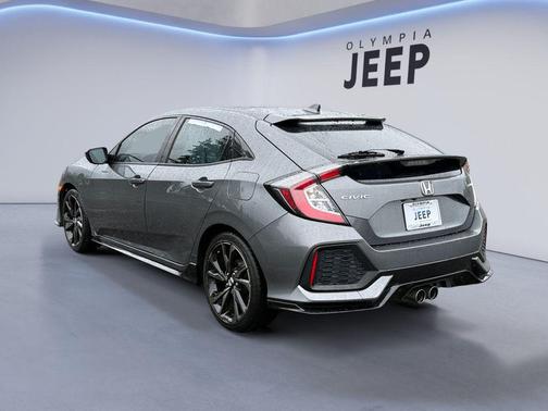 Modern Steel Metallic 2017 Honda Civic Sport