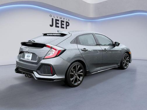 Modern Steel Metallic 2017 Honda Civic Sport