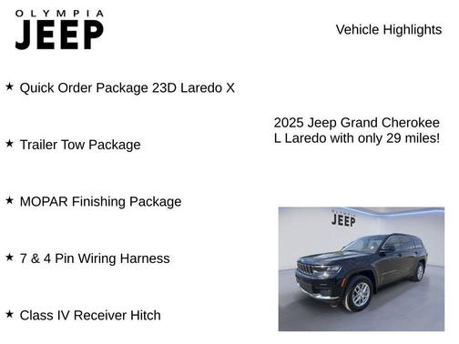 2025 Jeep Grand Cherokee L Laredo