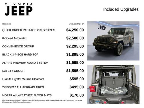 2026 Jeep Wrangler Sport S