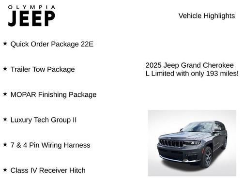 2025 Jeep Grand Cherokee L Limited