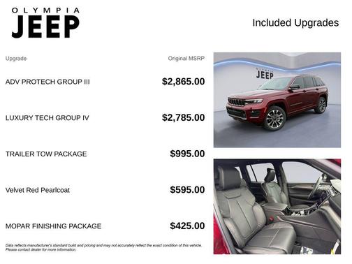 2025 Jeep Grand Cherokee Overland