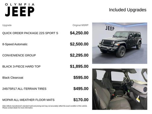 2026 Jeep Wrangler Sport S