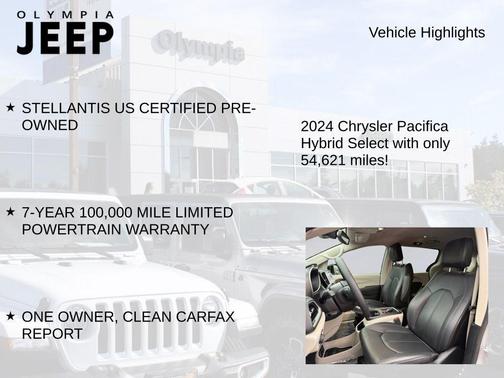 2024 Chrysler Pacifica Hybrid Select