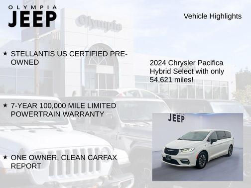 2024 Chrysler Pacifica Hybrid Select