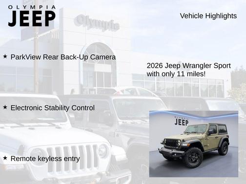 2026 Jeep Wrangler Sport