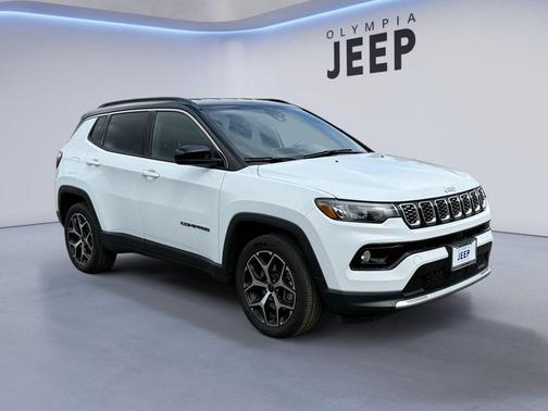 Bright White Clearcoat 2025 Jeep Compass Limited