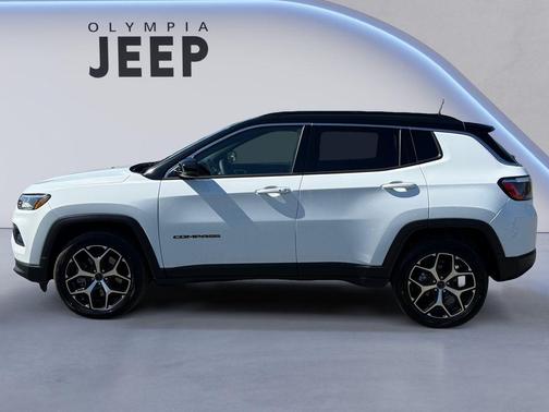 Bright White Clearcoat 2025 Jeep Compass Limited