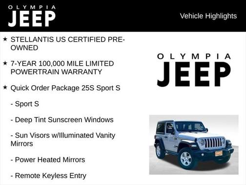 2023 Jeep Wrangler Sport S