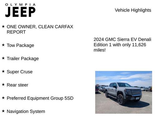 2024 GMC Sierra EV Denali Edition 1