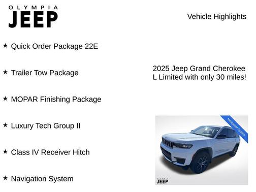 2025 Jeep Grand Cherokee L Limited