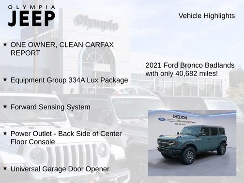 2021 Ford Bronco Badlands